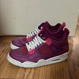Purple and Pink jordans